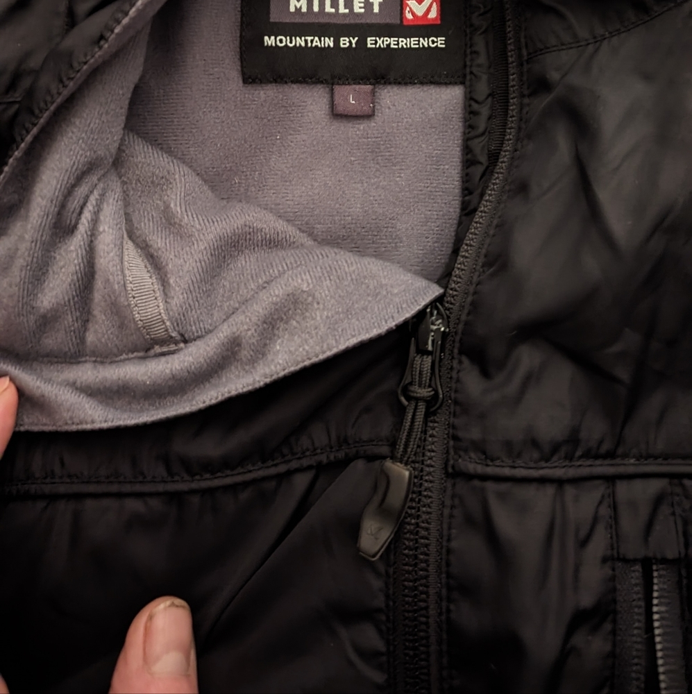 Vintage Millet Mountain Wear Mens Size L Black Ja… - image 6